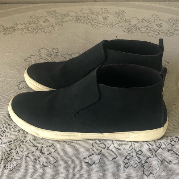 SHOES - Women's Dolce Vita blue suede high-top slip on shoes. Size 8 - Picture 5 of 14